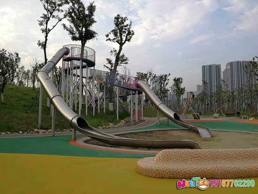 樂圖非標游樂+大型爬網(wǎng)+幼兒園戶外玩具-(4)